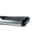 Steel Pipe Stake 4' - Heavy-Duty Flatbed Cargo Stop with 6" Flattened Base