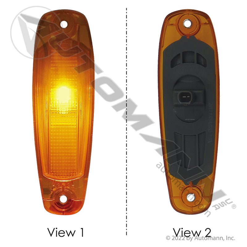 Cascadia Amber LED Marker Light - 2018-2026 Low Profile - A66-01728-001