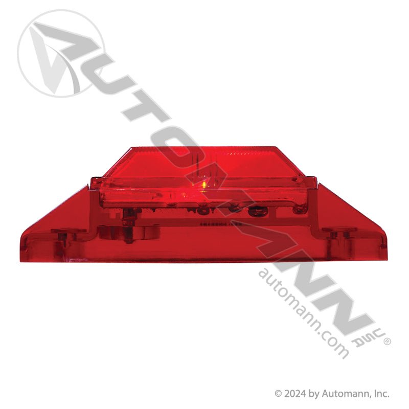 Red LED Clearance Marker Light – 3/4" x 4" Flush Mount – Replaces Truck-Lite 35200R