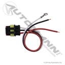 Truck-lite Fit N Forget Pigtail – 3-Wire Harness – 6" Lead – Replaces 94707