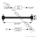 Freightliner Fixed Torque Rod Assembly – FAS I & FAS II – 23.93" – Replaces A16-16749-001