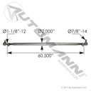 Volvo Mack Steering Cross Tube Assembly – Includes Tie Rod Ends – Replaces 20927689