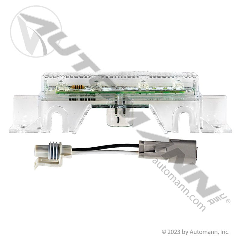 Volvo VNL LED Visor Light – Clear Lens Amber – Replaces 21882502