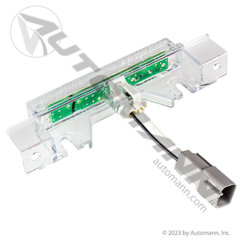 Volvo VNL LED Visor Light – Clear Lens Amber – Replaces 21882502