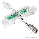 Volvo VNL LED Visor Light – Clear Lens Amber – Replaces 21882502