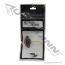 Mini Oval Amber LED Marker Light – 2 Diode Bullet Connectors – Replaces Grote 47963