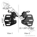 Volvo VNL RH Hood Latch (2018-2025) - Passenger Side Security - Replaces 84752733