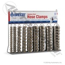 Breeze Hose Clamp Merchandiser – 200-Piece Assortment & Rack – Replaces 6210