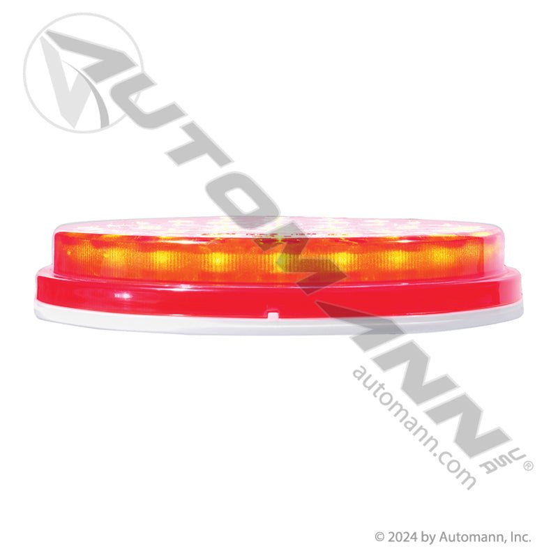 4 Inch Round LED Tail Light – 39-Diode Red – Replaces Truck-lite 4050