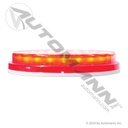 4 Inch Round LED Tail Light – 39-Diode Red – Replaces Truck-lite 4050