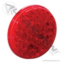 4 Inch Round LED Tail Light – 39-Diode Red – Replaces Truck-lite 4050