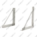 Trailer Tool Cabinet Mounting Brackets – 18" x 24" Aluminum – L & R Set