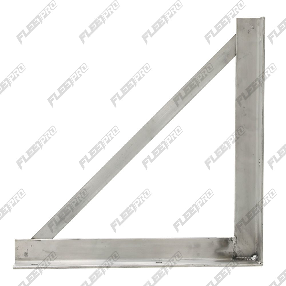 Trailer Tool Cabinet Mounting Brackets – 18" x 24" Aluminum – L & R Set