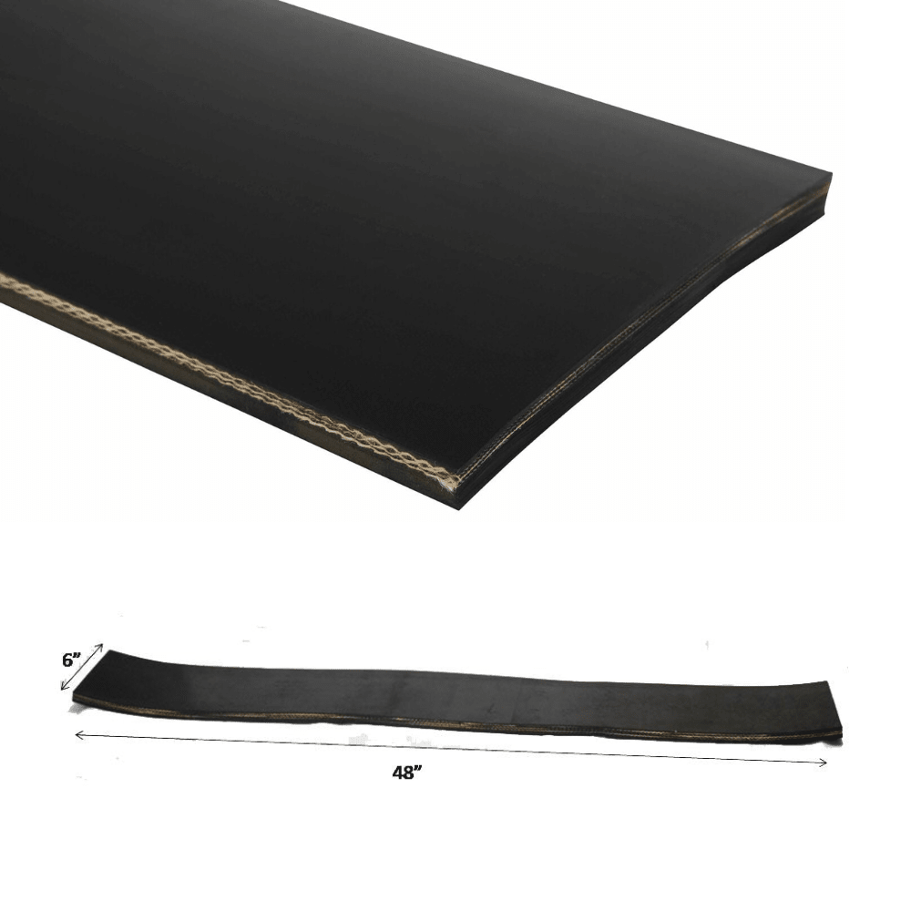 Heavy Duty Rubber Coil Pad – 6" x 48" Friction Mat – Steel & Aluminum Transport