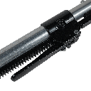 Steel Tube Cargo Bar 89"–104" - Heavy-Duty Galvanized Load Stabilizer