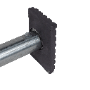 Steel Tube Cargo Bar 89"–104" - Heavy-Duty Galvanized Load Stabilizer