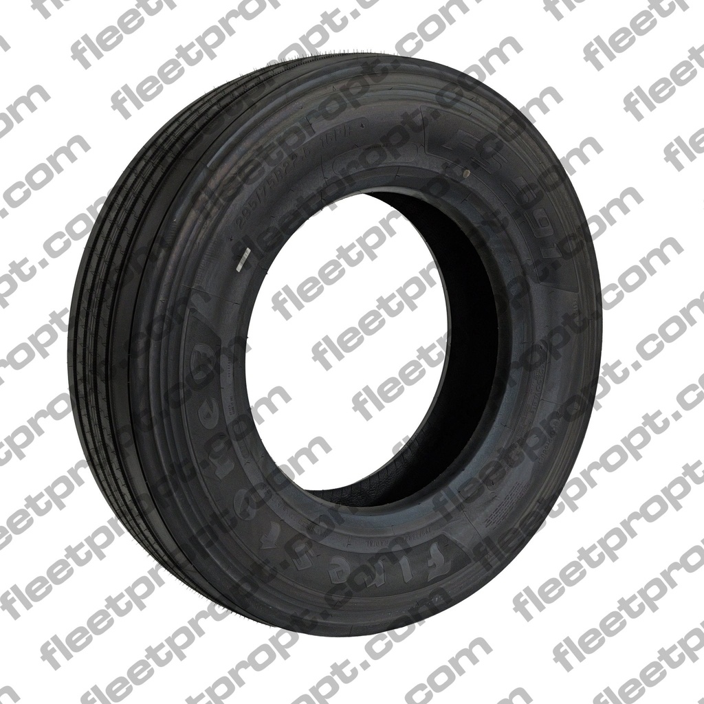 Firestone FS591 Steer Tire 295/75R22.5 - 18/32" Tread Depth 16-Ply
