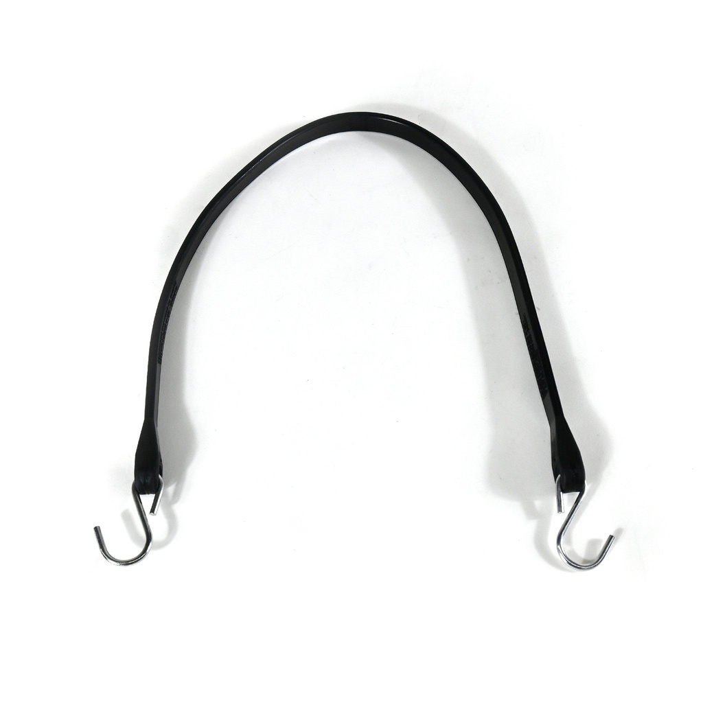 31" Bungee Cords w Crimped Hooks - Box of 50 Industrial Rubber Tie Downs