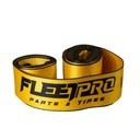 Winch Strap (4" x 30') with Flat Hook – Heavy-Duty Yellow Webbing – 5,400 lb WLL – DOT Approved