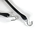 31" Bungee Cords w Crimped Hooks - Box of 50 Industrial Rubber Tie Downs