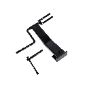 Winch Winder Black – Heavy-Duty Strap Roller for 2", 3", & 4" Straps