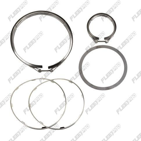 Volvo Mack DPF Clamp Kit (EPA10 Gaskets & Clamps) - Replaces 23108406