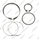 Volvo Mack DPF Clamp Kit (EPA10 Gaskets & Clamps) - Replaces 23108406