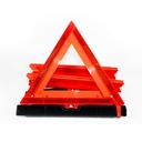 Warning Triangle 3-Pack Kit - DOT Compliant Roadside Emergency Safety Set