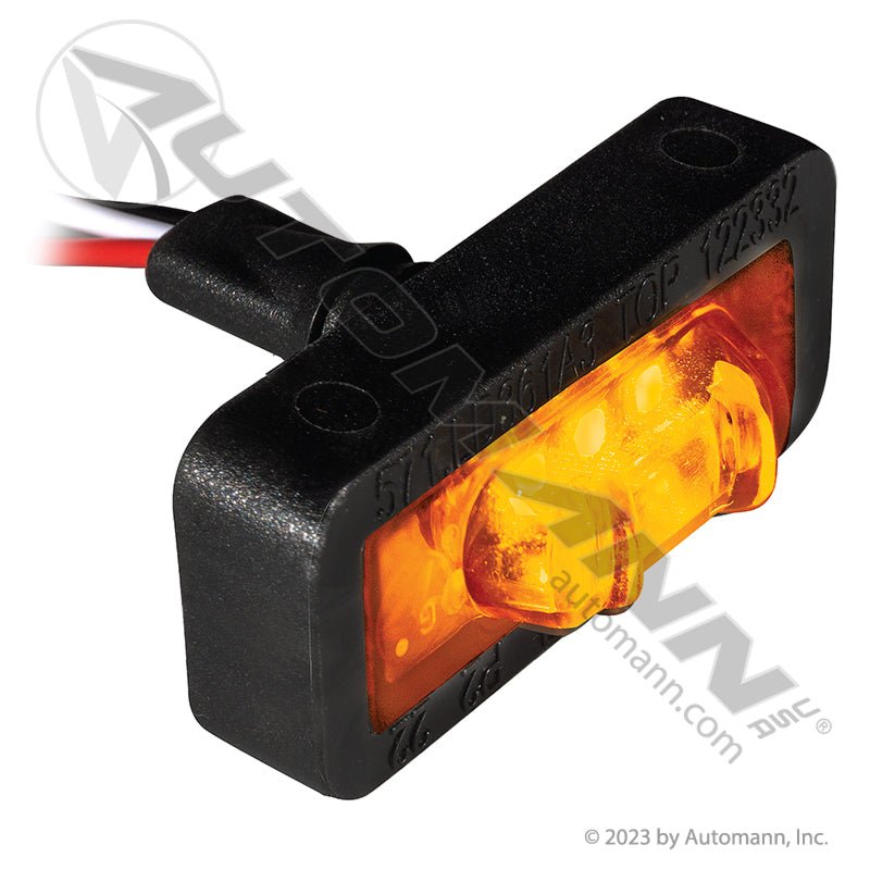 Amber Dual Function Marker Light - 3-Diode Hardwired - 571.LD361A3 36203Y