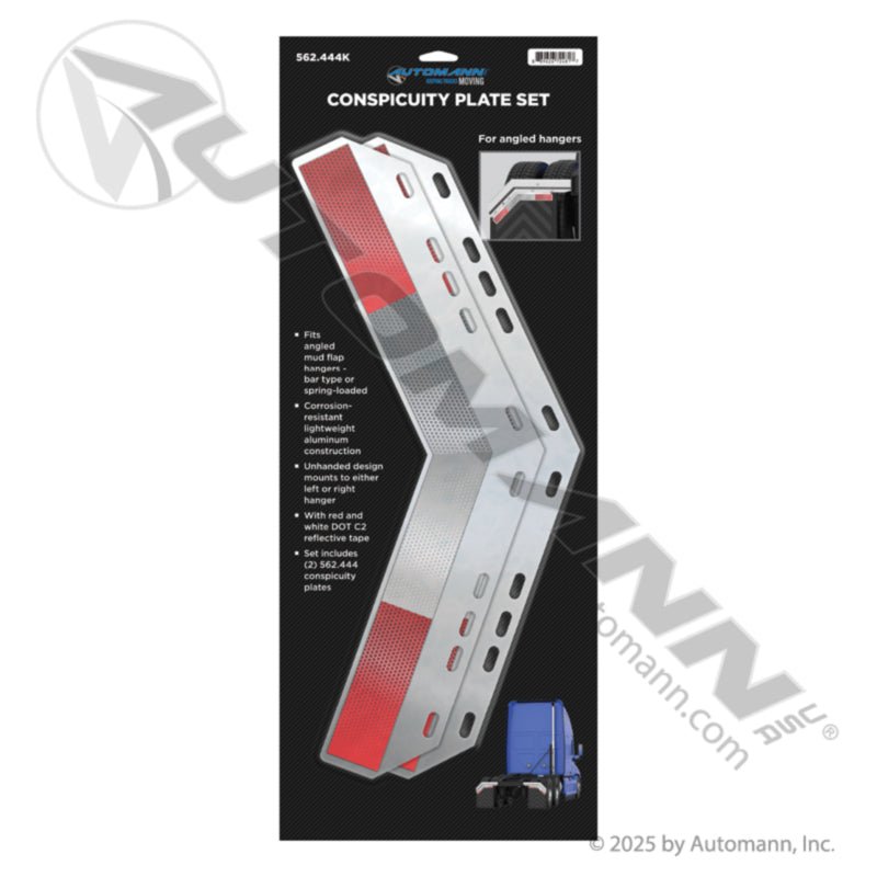 Angled Aluminum Conspicuity Plate Set - 45 Degree 033-04263-2 562.444K