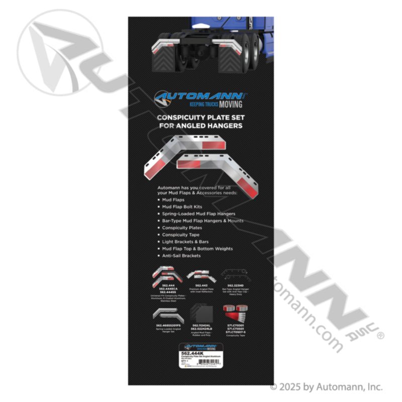 Angled Aluminum Conspicuity Plate Set - 45 Degree 033-04263-2 562.444K