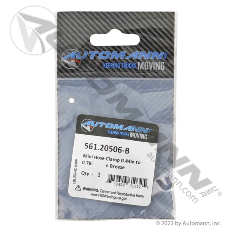 OE Breeze Mini Hose Clamp - 0.44" to 0.78" 3506 MHC6 022206 561.20506-B
