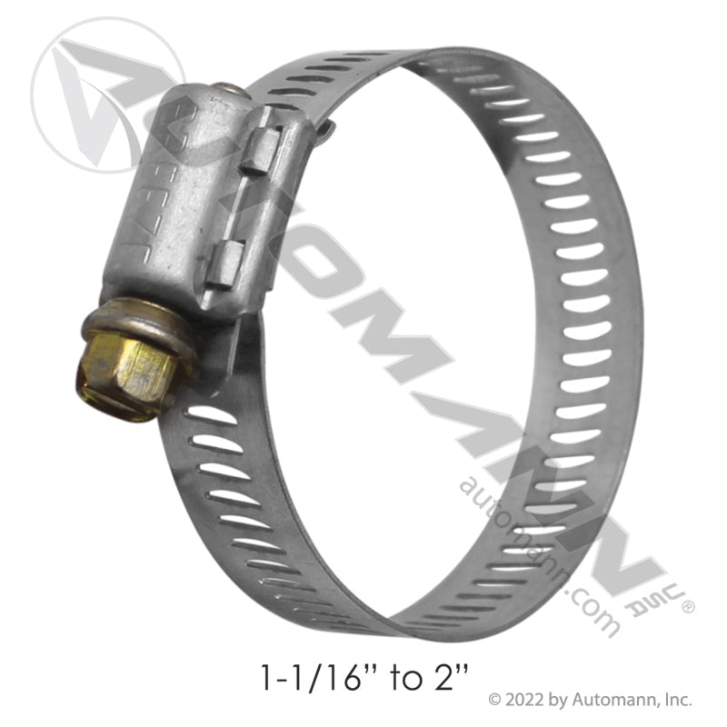 OE Breeze Worm Drive Clamp - 1.06" to 2.00" 62024 32024 022324 561.20024-B