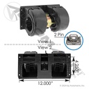 OE Mahle Volvo HVAC Blower - 2008-2026+ VNL VNM VHD 85120276