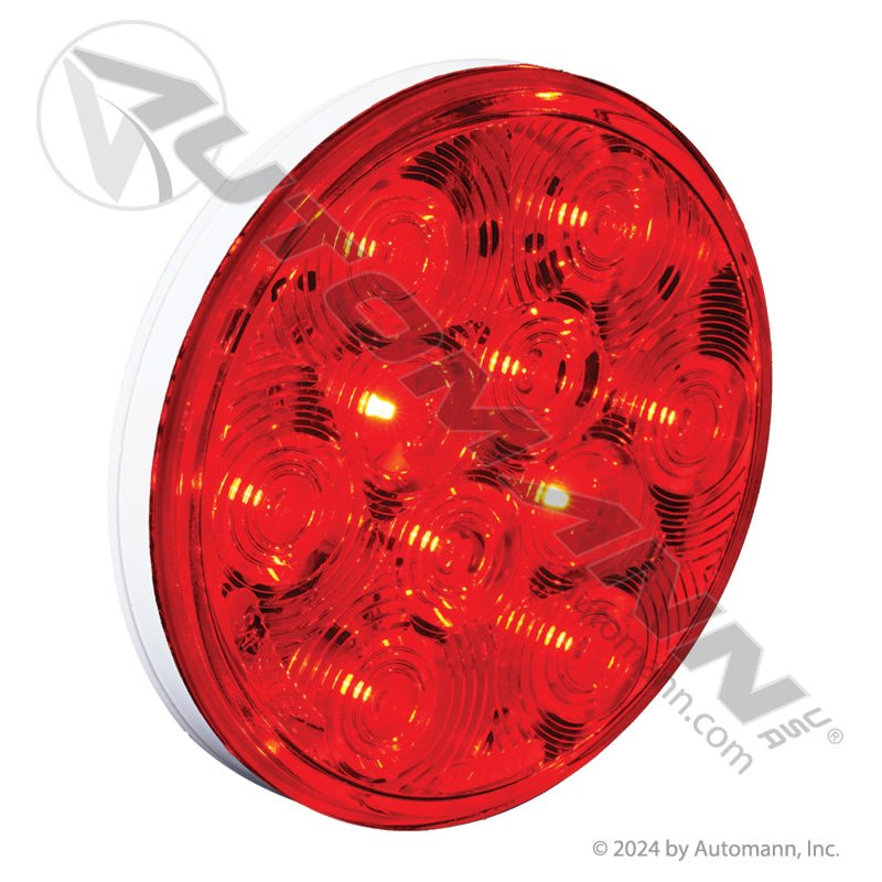Stop Turn Tail LED Light - Red 4 Inch 10-Diode 571.LD40R10-1