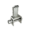 Stake Pocket Winch Silver Zinc Plated - Portable Flatbed Strap Anchor