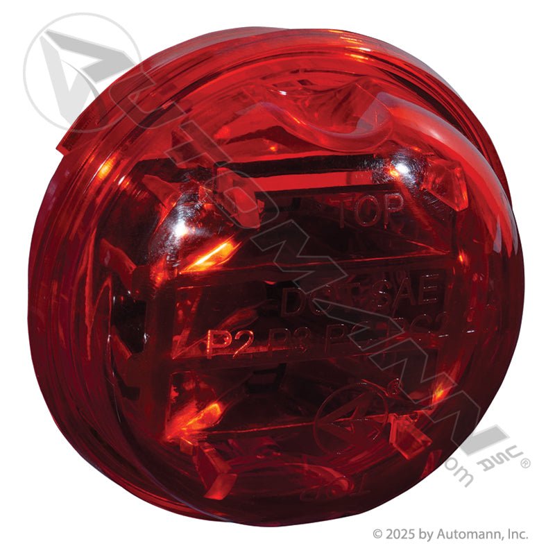 Marker Light LED 2 Inch Red - 8-Diode PC Rated 571.LD302R8 30375R