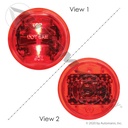 Marker Light LED 2 Inch Red - 8-Diode PC Rated 571.LD302R8 30375R