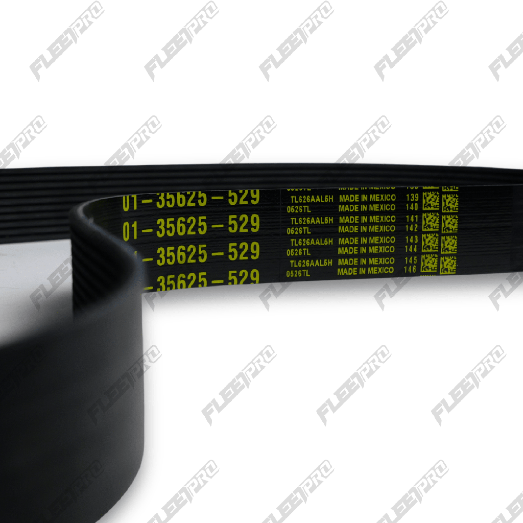 Freightliner OEM DD15 Fan Belt - DD13 DD16 10-Rib 01-35625-529