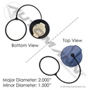 Freightliner Cascadia DEF Tank Cap - Replaces OEM 04-27757-000 04-34903-000