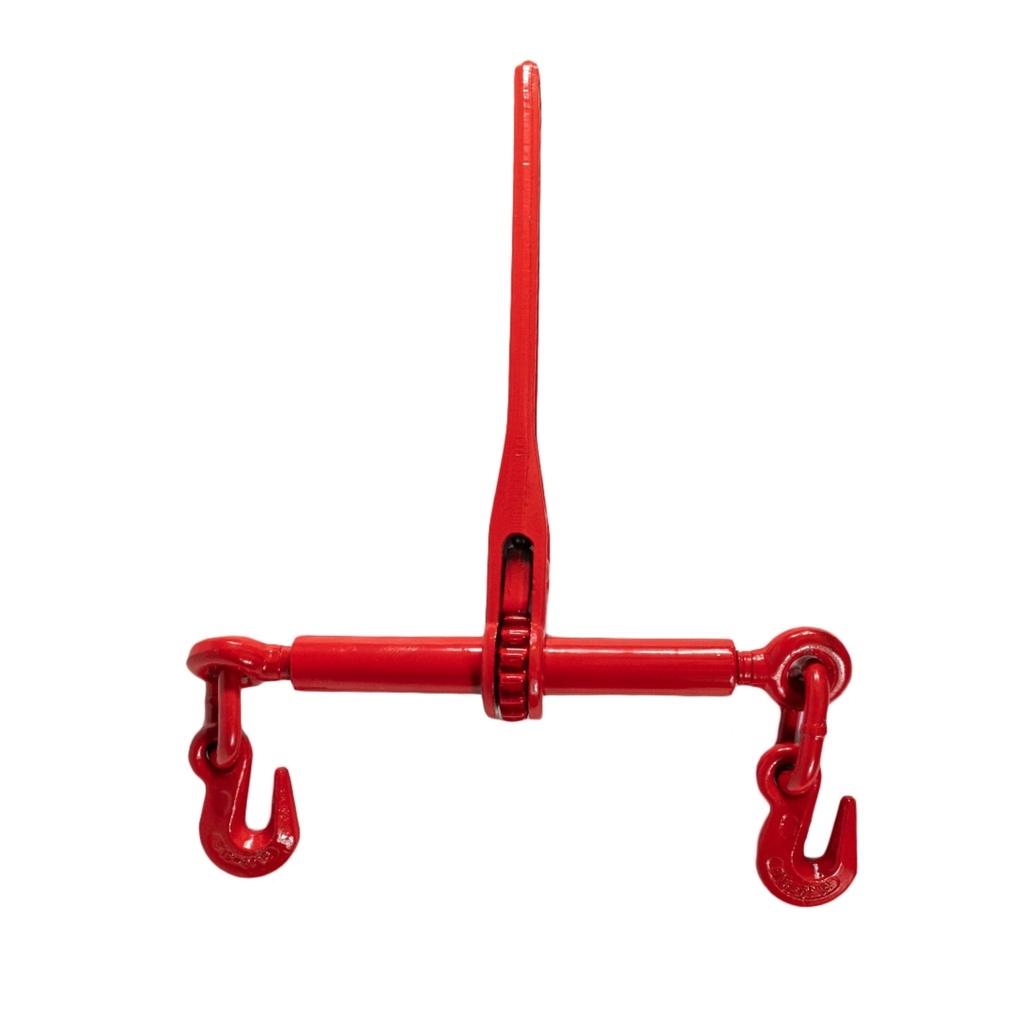 Ratchet Chain Binder 5/16" - 3/8" with Slip Hook & Grab Hook - 6,600 lb WLL