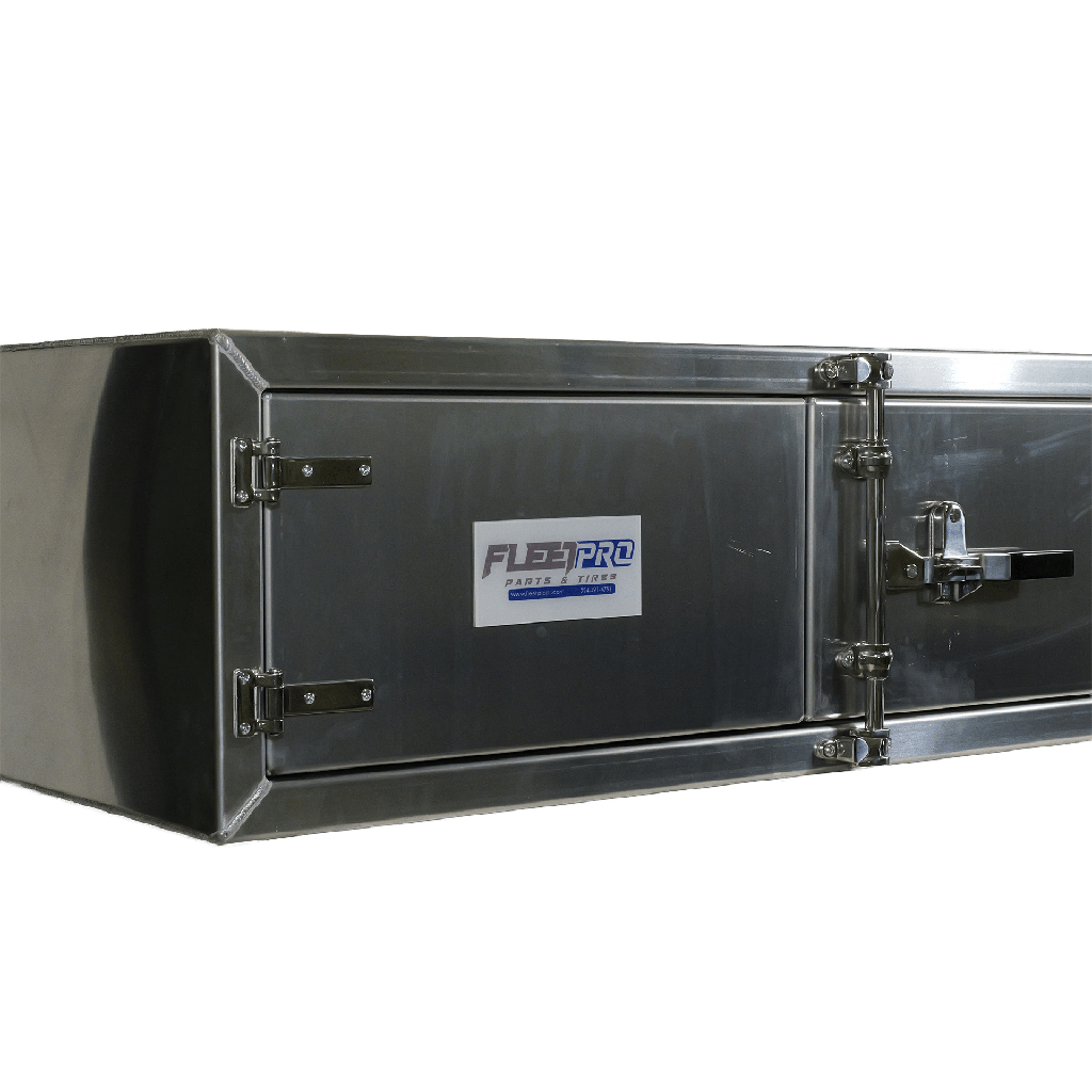 24" x 24" x 60" Cam Lock Tool Box - Aluminum Underbody Storage