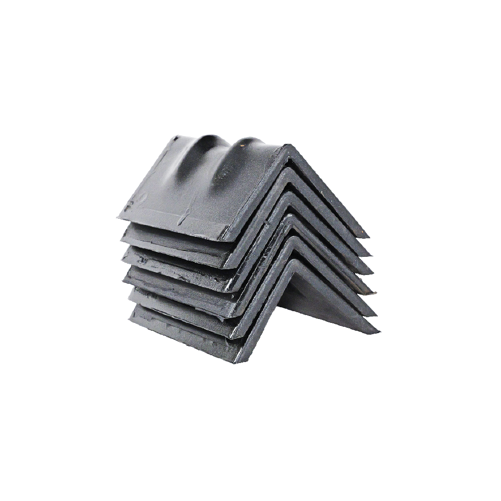 Steel Corner Protector w/ Rubber Backing - 6" x 4” Heavy-Duty Edge Guard