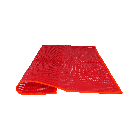 Vinyl Mesh Red Flag with Grommets - DOT Compliant Oversize Load Warning Flag