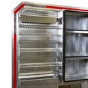 Headache Rack 68" x 80" with Storage Box, Tray, and Dual Chain Racks