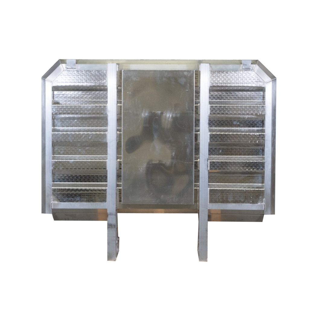 Headache Rack 68" x 80" with Storage Box, Tray, and Dual Chain Racks