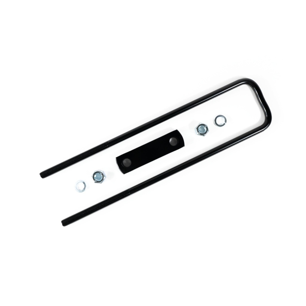 U Bolts Headache Rack Mounting Kit 18" - Heavy-Duty Steel Set of 4