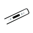 U Bolts Headache Rack Mounting Kit 18" - Heavy-Duty Steel Set of 4