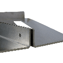 Aluminum Brackets for Toolboxes 24"x24"x60" – Heavy-Duty Mounting Pair