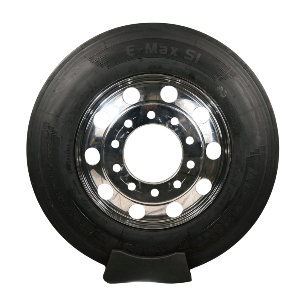 Lexmont S1 Steer Tire 295/75R22.5 - 19/32" Tread Depth 16-Ply